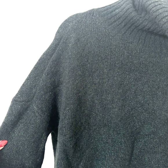 ALL SAINTS Sparkle Arta Wool Turtleneck Sweater NWT Sz Small - Picture 3 of 6